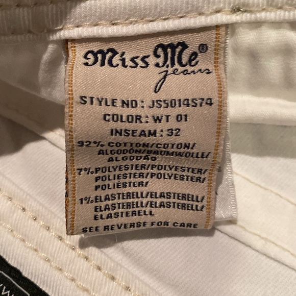 Miss Me Skinny Jeans - Size 28 - Picture 4 of 7